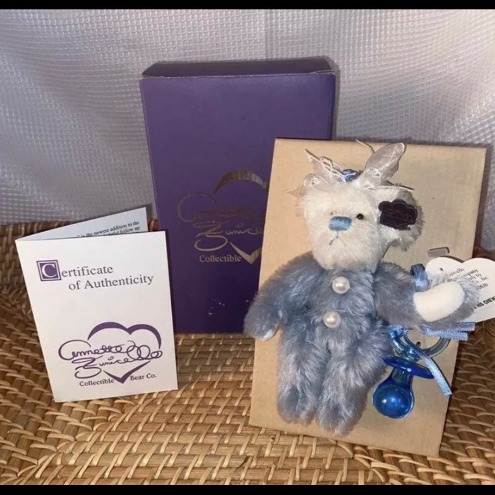 Annette Funicello “Bluey His Chewy” Limited Edition Collectible Bear New/Rare